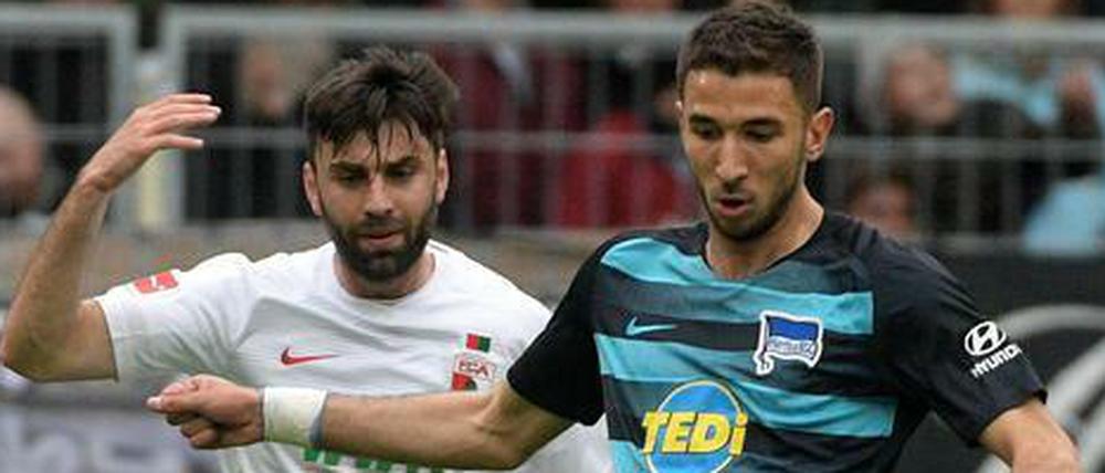 Marko Grujic wollte mit Hertha unbedingt gewinnen - und schaffte das auch.