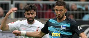 Marko Grujic wollte mit Hertha unbedingt gewinnen - und schaffte das auch.