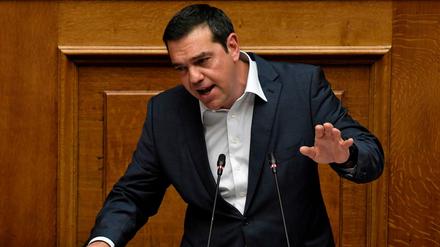 Der griechische Premierminister Alexis Tsipras. 