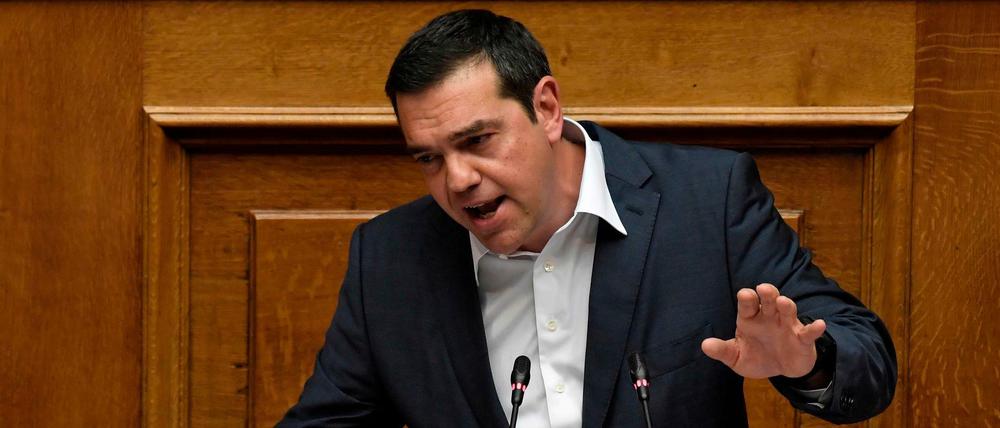Der griechische Premierminister Alexis Tsipras. 