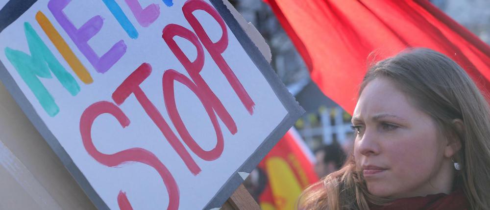 Es reicht! Viele Berliner sind es leid, immer mehr Miete für ihre Wohnung zahlen zu müssen.