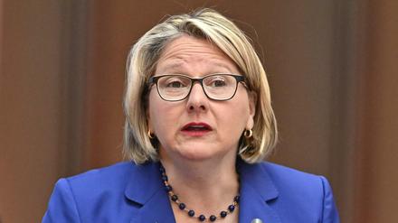 Die Bundesumweltministerin Svenja Schulze (SPD).