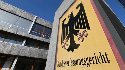 Das Bundesverfassungsgericht in Karlsruhe.