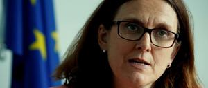 Die EU-Handelskommissarin Cecilia Malmström.