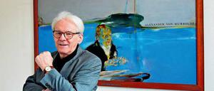 Karl Max Einhäupl, noch Charité-Chef und früherer Vorsitzender des Wissenschaftsrates, in seinem Büro.