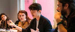 Studierende des Berliner Bard College in einem Literaturseminar.