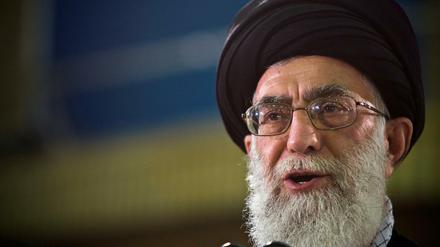 Der mächtigste Mann im Iran: der religiöse Führer Ajatollah Ali Chamenei.