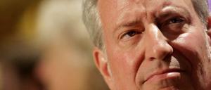 Bill De Blasio will aus der City Hall direkt ins Weiße Haus.