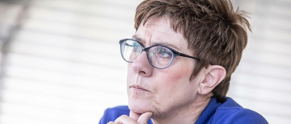 Die Bundesvorsitzende der CDU Annegret Kramp-Karrenbauer.