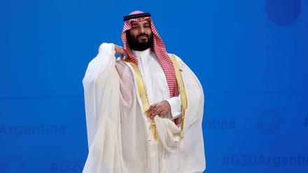 Machtbewusst. Kronprinz Mohammed bin Salman will sich in das Atomprogramm seines Landes nicht hineinreden lassen.