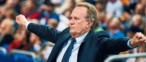 Ein Mann wie ein Baum: Trainer Aito Garcia Reneses will in den Play-offs mit Alba Berlin Wurzeln schlagen. Und Ulm.