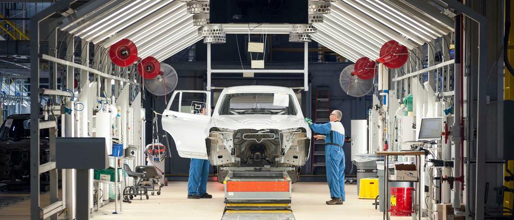 Trump will Investitionen in die USA ziehen. Hier: Die BMW-Produktion in Spartanburg/South Carolina.