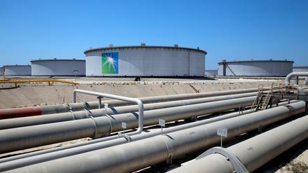 Tanks des staatlichen Ölkonzern Saudi Aramco.