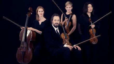 Es klingt nach Zukunft. Das Artemis Quartett in aktueller Besetzung.
