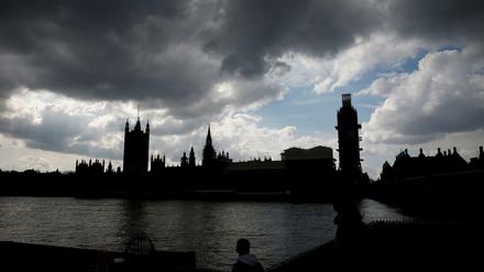 Houses of Parliament in Westminster, London. 