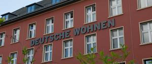 Die Zentrale der Wohnungsgesellschaft "Deutsche Wohnen" in Berlin.