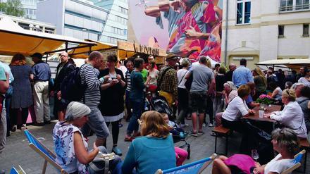 Landlust in der City. Tausende gingen beim "Landmark" auf kulinarische Entdeckungstour.