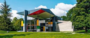 Das 1967 vollendete Gebäude ist der letzte Bau des legendären Architekten und sein einziger aus Stahl und Glas. 