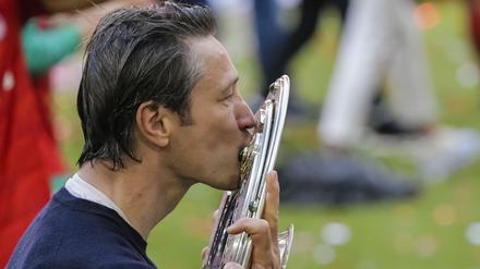 Berührt. Niko Kovac genießt die Meisterschaft als Bayern-Trainer - wie lange noch?