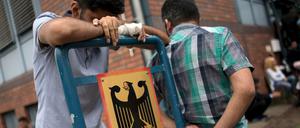 Die Zahl der Flüchtlinge nähert sich wieder dem Stand der Zeit vor 2014.