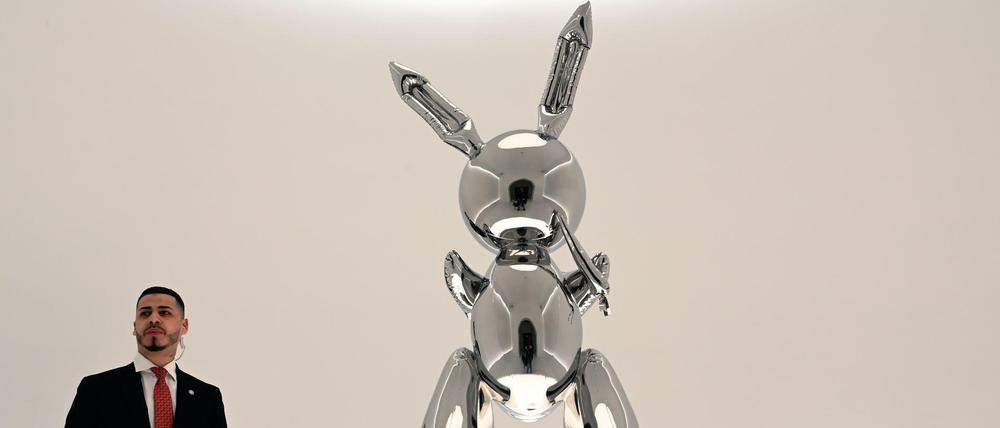 Teures Kaninchen. Mit "Rabbit" holte sich Jeff Koons den Rekord zurück.