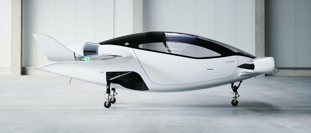 Der Fünf-Sitzer von Lilium soll künftig Passagiere auf Kurzstrecken transportieren.