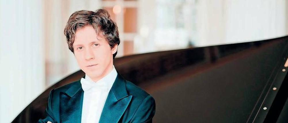 Entschieden natürlich. Der Pianist Rafal Blechacz, Jahrgang 1985.