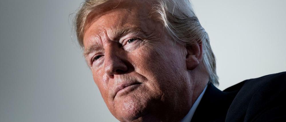 Der Präsident der USA Donald Trump.