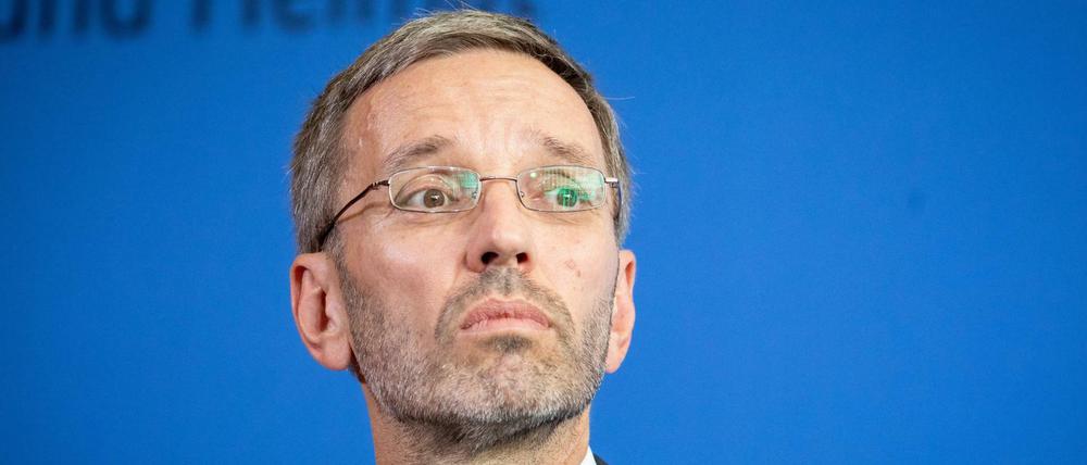 Der Innenminister von Österreich Herbert Kickl (FPÖ).