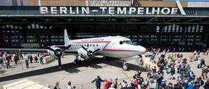 70 Jahre danach. Am 12. Mai 2019 wurde auf dem ehemaligen Flughafen Tempelhof an das Ende der Blockade erinnert. 