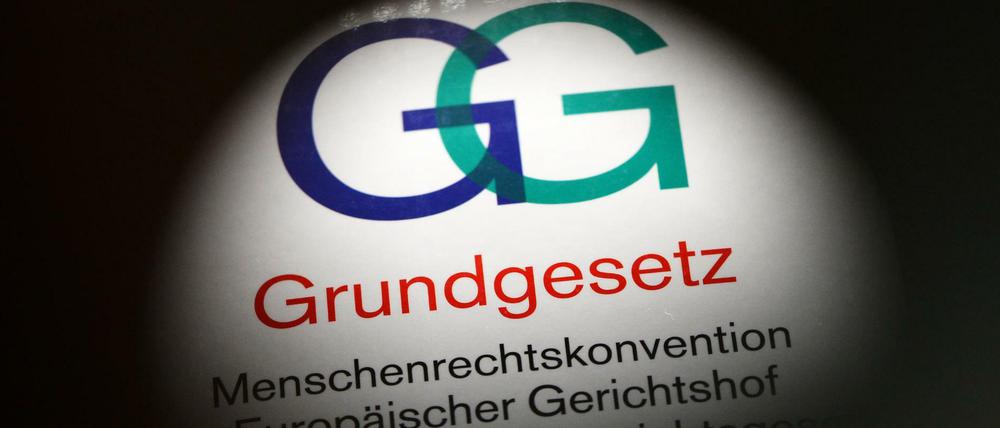 Nunmehr 70 Jahre alt: das deutsche Grundgesetz.