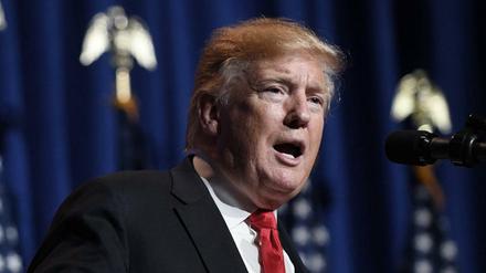 Der Präsident der USA Donald Trump.