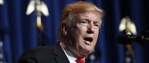 Der Präsident der USA Donald Trump.