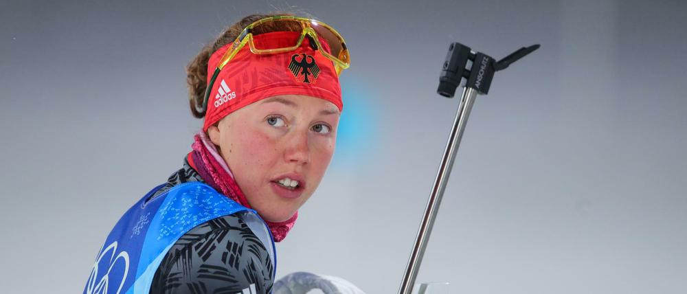 Laura Dahlmeier hat ihren Rücktritt erklärt.