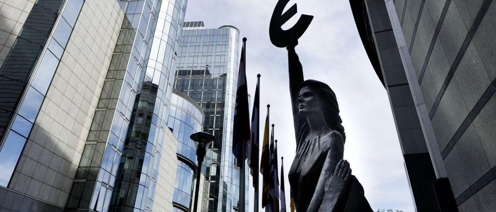 Das Europaparlament in Brüssel  