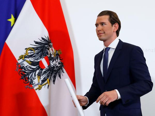 „Genug ist genug“: Kanzler Sebastian Kurz erklärte sich am Abend in Wien.