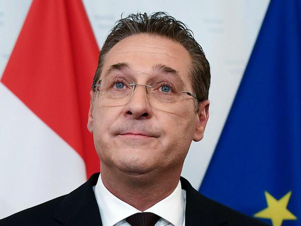 Am Ende: Vizekanzler Heinz-Christian Strache tritt am Mittag zurück.
