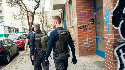 Einsatz gegen das organisierte Verbrechen in Berlin.