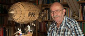 Der Comiczeichner und Erfinder des Mäuse-Duos Fix und Fax, Jürgen Kieser.