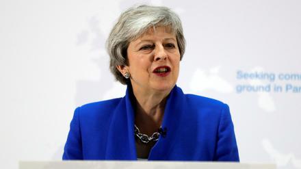 Die britische Premierministerin Theresa May.