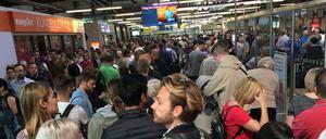 Chaos in Tegel, Montagmittag, 20. Mai 2019