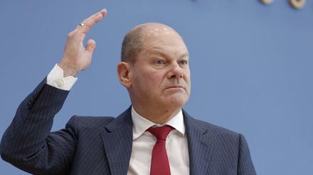Bundesfinanzminister Olaf Scholz.