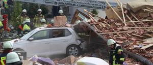 Der Unglücksort in Rettenbach am Auerberg.