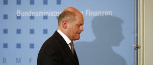 Bundesfinanzminister Olaf Scholz.