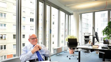 Zimmer mit Aussicht: Günter Hirsch hat jetzt sein Dienstzimmer in Berlin-Mitte an seinen Nachfolger übergeben. 