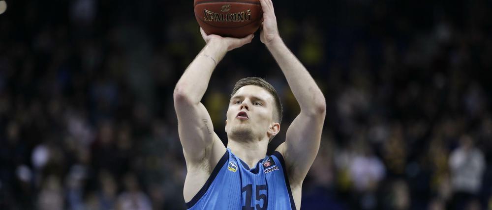 Ganz cool: Martin Hermannsson steht mit Alba Berlin vor dem Einzug ins Play-off-Halbfinale.