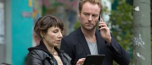 Meret Becker und Mark Waschke im "Tatort"