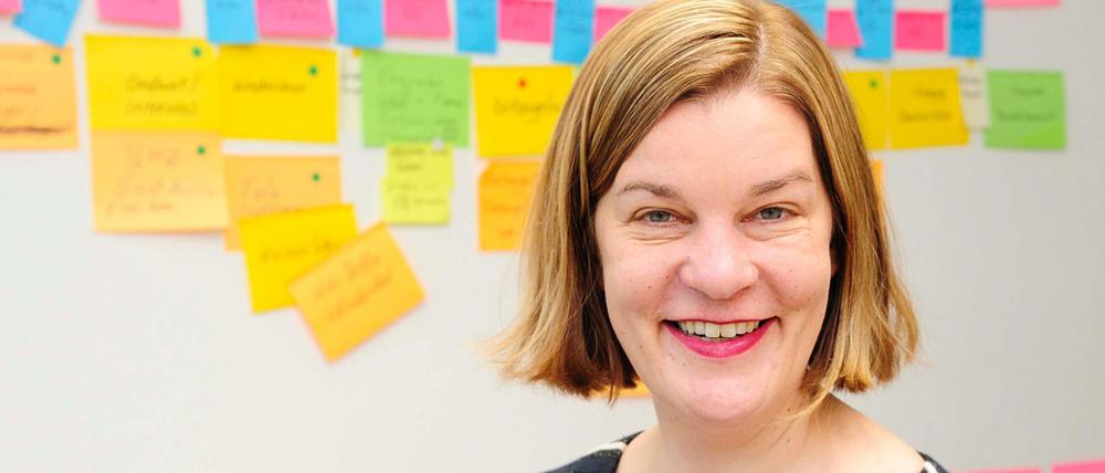 Berlin, Susanna Krüger ist seit März 2016 Geschäftsführerin und Vorstandsvorsitzende von Save the Children Deutschland.