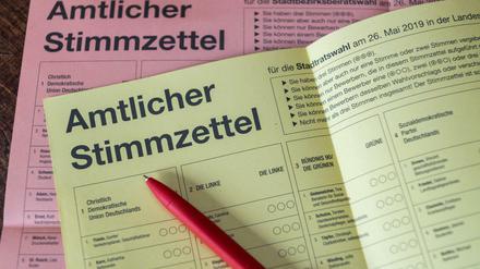 Wer zuhause wählen will, bekommt die Wahlunterlagen zugeschickt.