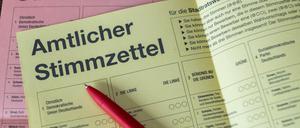 Wer zuhause wählen will, bekommt die Wahlunterlagen zugeschickt.